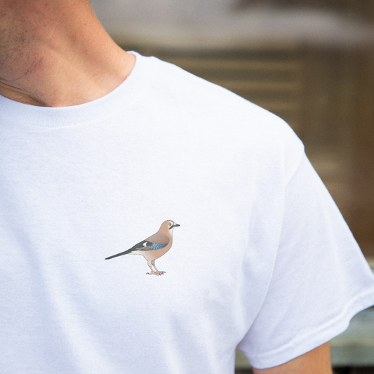 Birdex lifestyle mockup - Jay Unisex Tee