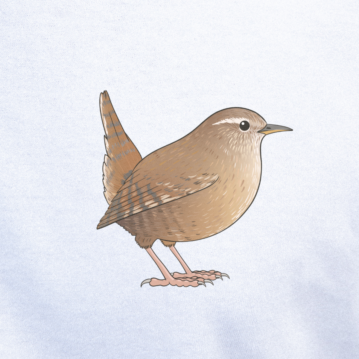 Birdex close-up mockup - Wren Unisex T-shirt
