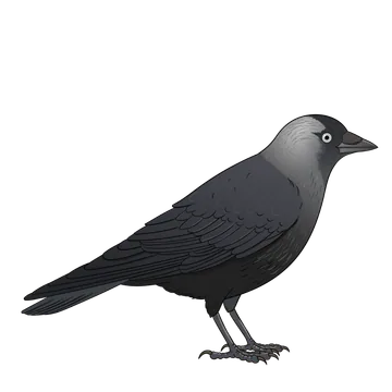 Jackdaw artwork