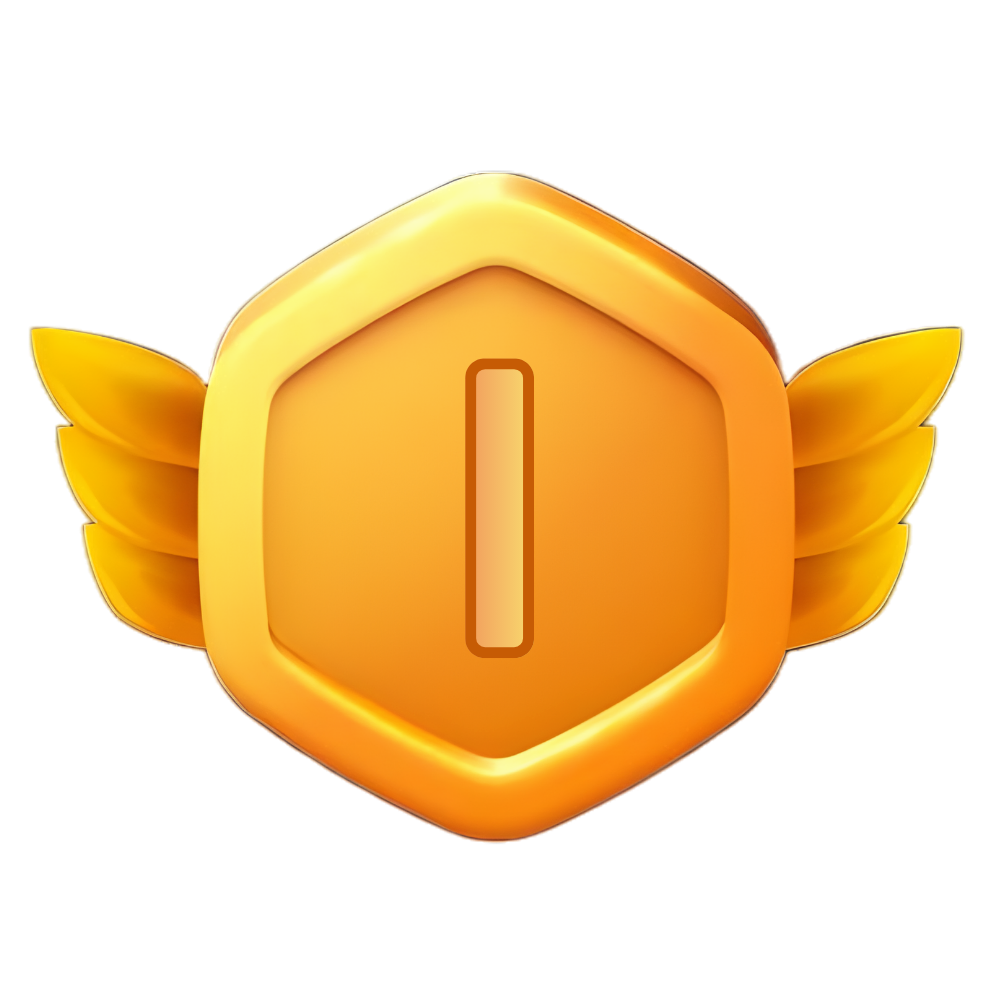 Gold league badge